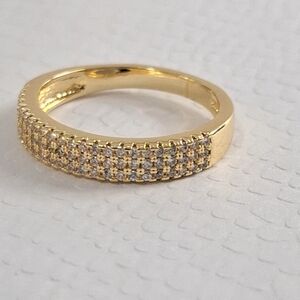 Gold Filled Diamonds Band ring
